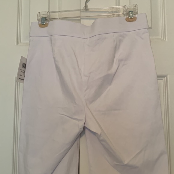89th & MADISON White Pullon Bermuda Shorts Size Small **NEW** - Picture 4 of 6